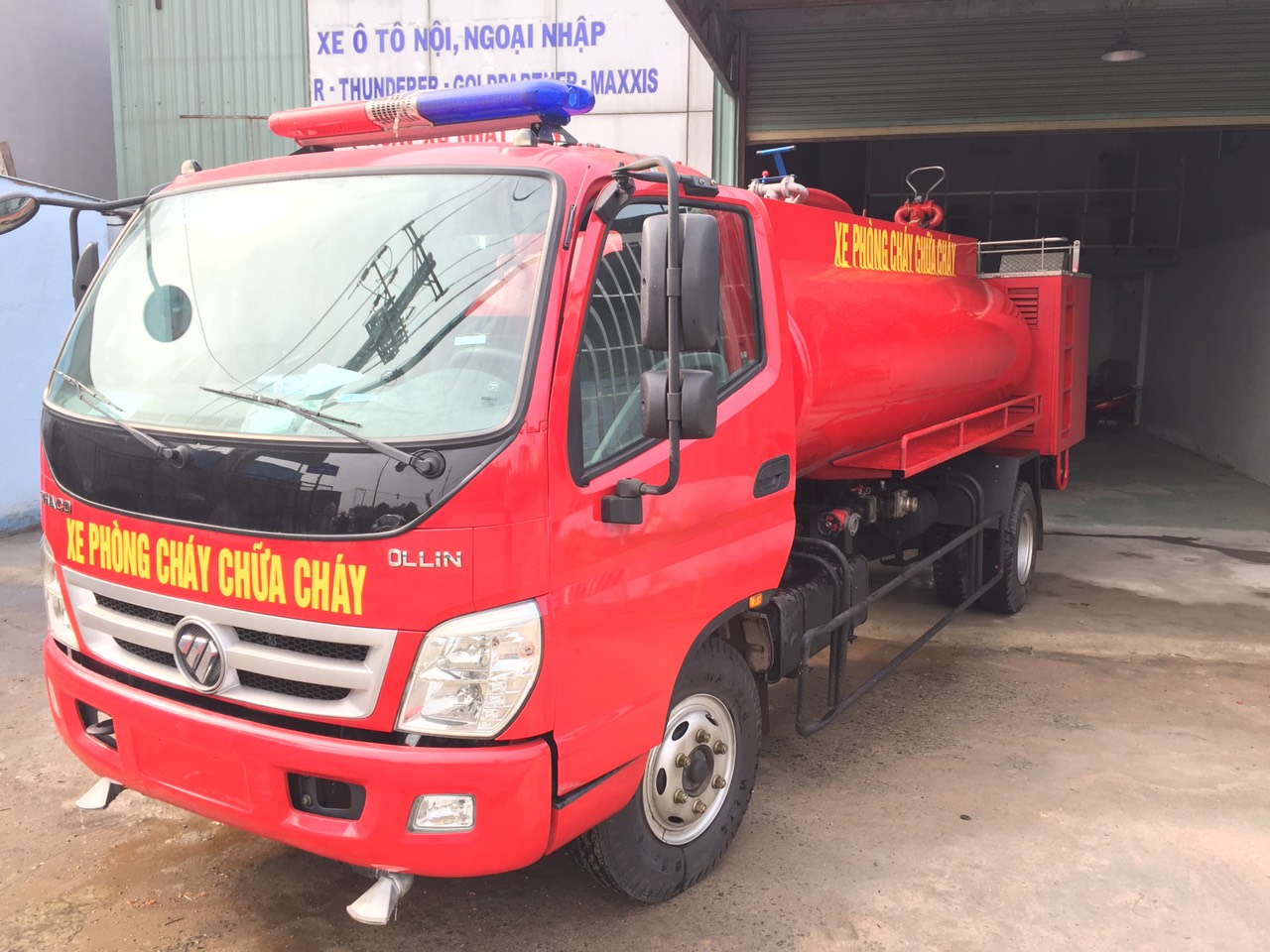 Cho thuê xe cứu hỏa, xe PCCC - Công Ty TNHH Ô Tô Và Xe Chuyên Dùng Việt Nhật